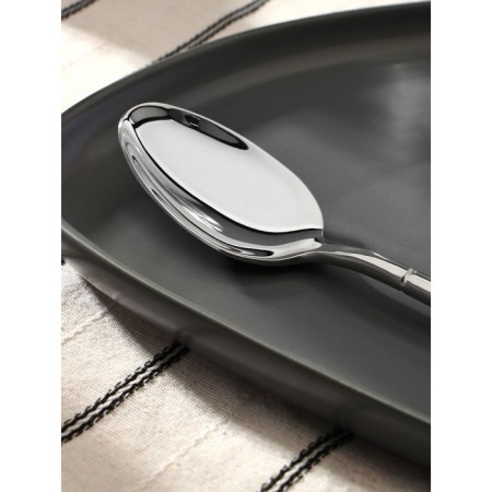 Spoon of stainless steel table Magistro Line, length 21.5 cm, silver color-1