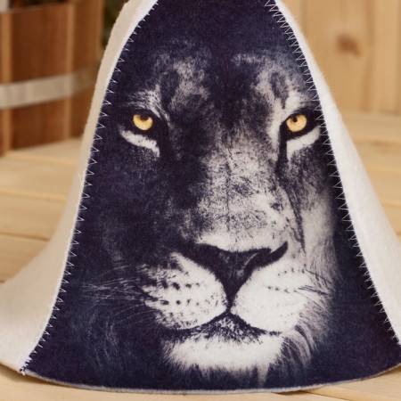 Bath cap "Leo" Print-3