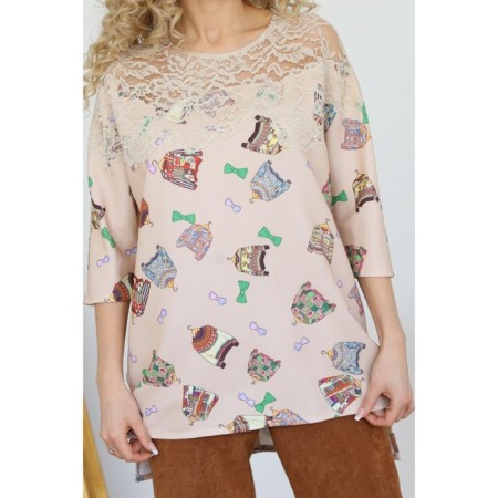 Women's blouse Wisell M4-3181/2, size 48-6