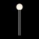 Landscape Light Outdoor O598FL-01B, 1x60W, 20x20x80 cm, E27, black color