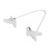 Uniel Uli-P lamp, Phytoleto, on a clothespin, 600 mm, white
