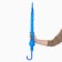 Umbrella female cane "Bright butterflies", 8 knitting needles, d = 90 cm, blue color