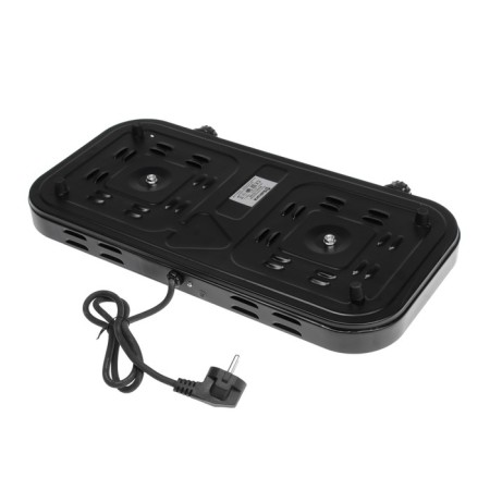 Electric tile Sakura PE-04V, 2000 watts, 2 burners, black-3
