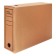 Archive box with A4 valve, calligrata, 100 mm, up to 900 l, microhofrocarton, brown
