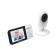 Wireless video with a monitor, screen 2.8 "TFT, bilateral communication, 2100 mAh