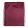 A bag for shoes 490 x 410 mm, "standard" max, (soft polyester, density 210 d), burgundy