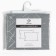Astrazione pillowcase kit "Astrazione" 50x70 cm - 2 pcs, color gray, 100% cotton, calico