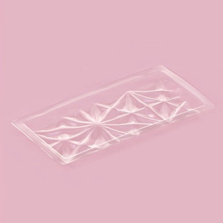 Form for chocolate and sweets "Flowers", 18 × 8 cm, transparent color-3