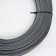 Artificial rattan 8 mm 100 m wave (silver metallic)