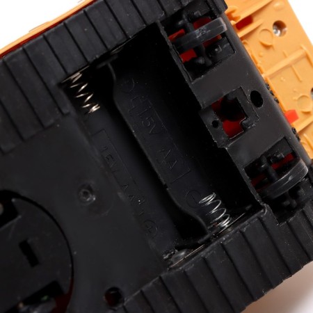 Tank "Attack", light and sound effects, works from batteries, mix-7