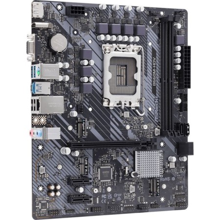 ASROCK B660M-HDV, LGA1700, B660, 2XDDR4, VGA, HDMI, DP, MATX-3