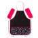 Apron for labor + sleevens, 535 x 445 mm, Hatber "My bear" 2 Black/Green pocket nfn_35105