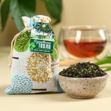 Tea in a bag of 