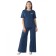 Women's costume Impuls, size 44, dark blue color