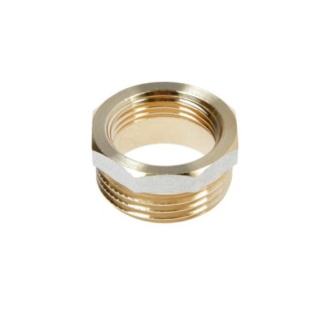 Futorka "CTM", 1 "x 3/4", outer/internal thread, nickel -plated brass