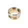 Futorka "CTM", 1 "x 3/4", outer/internal thread, nickel -plated brass