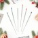 Bengal lights, 16 cm, 6 pieces, "Magic Lights", 30 seconds