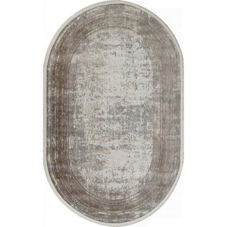 Oval carpet kardlen marmaris, size 192x290 cm, color Gry/D.Beige