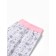 Children's sliders "bunnies", white/pink color, height 68