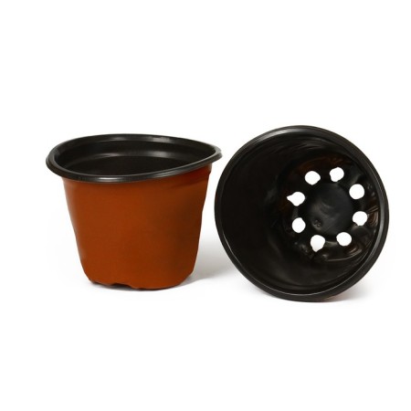 Pot for seedlings, 600 ml, d = 10 cm, h = 8 cm, terracotta, Greengo-4