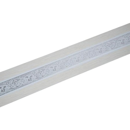 Bar for the cornice "grace", height 7 cm, length 25 m, color silver, white oak