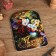 Groot board is large "best mother -in -law", flowers, 19.5 × 27.5 cm