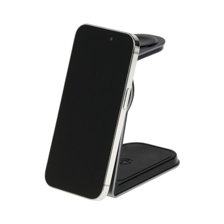Wireless charger T3, 3 in 1, 15 W + 5 W + 5 W, MAGSAFE, silver-1