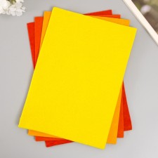 A set of soft felt 
