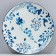 Ceramic plate Royal Garden, 25.5 cm, white color