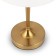 Table lamp 40W, 1HE14, 43.5x24 cm, brass