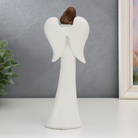 Souvenir Polystone "Angel-girl with a red heart" mix 25 cm-3