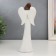 Souvenir Polystone "Angel-girl with a red heart" mix 25 cm