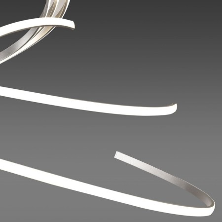 Suspended chandelier Mantra Nur, Led, 6200lm, 3000k, 1100 mm, silver color-3