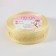 Kapron tape with embossing "with love", 25 mm, 22 ± 1 m, beige/gold color
