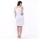 Night shirt female, white color, size 50