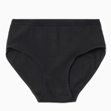 Women's panties, black color, size 50-52