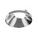 Decorative shutder frame for the Wise series, 70x70x22.5 mm, chrome