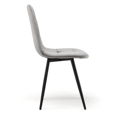 Lucas chair black matte (Nella 060 wet asphalt)-3