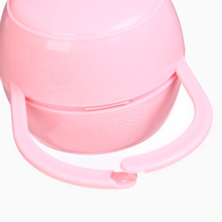 A container for storing and sterilizing children's nipples and dummy, pink color-4