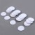 500 pcs., White color