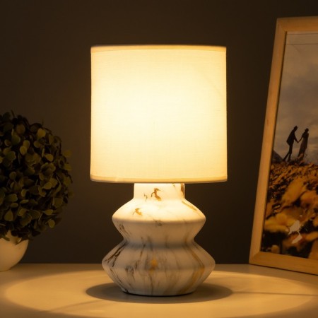 GRUBEL LAMBLE E14 40W is white, gold 28x15x15 cm-1