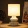 GRUBEL LAMBLE E14 40W is white, gold 28x15x15 cm
