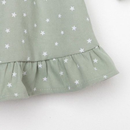 Children's dress KAFTAN "Stars", p. 32 (110-116), mint-8