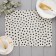Decorative “peas” napkin 30*40cm, 100% p/e