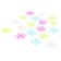Developing gaming set "New Year in the forest", stickers glow in the dark