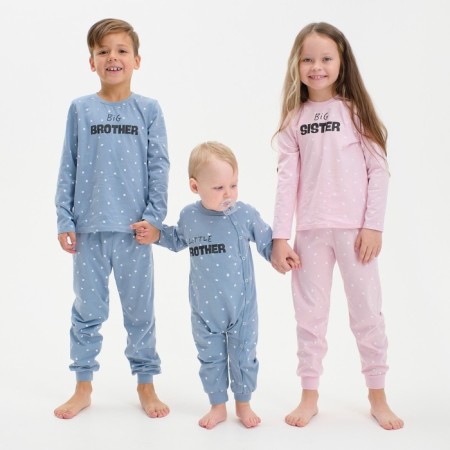 Пижама детская для девочки KAFTAN Sister, р.32 (110-116), розовый-6