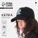 Men's cap "Palma", Black color, rr 56