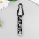 Laser Laser 3 Nozzles+ Carabiner Plastic "Chamomile" black 1x7 cm
