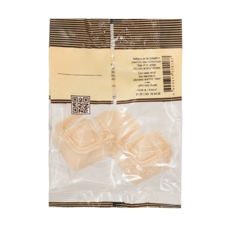 A set of components to the skirting board for the countertop "Ideal" ivory glossy bone-3