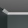 Ceiling skirting board K-45 40x40x2000mm
